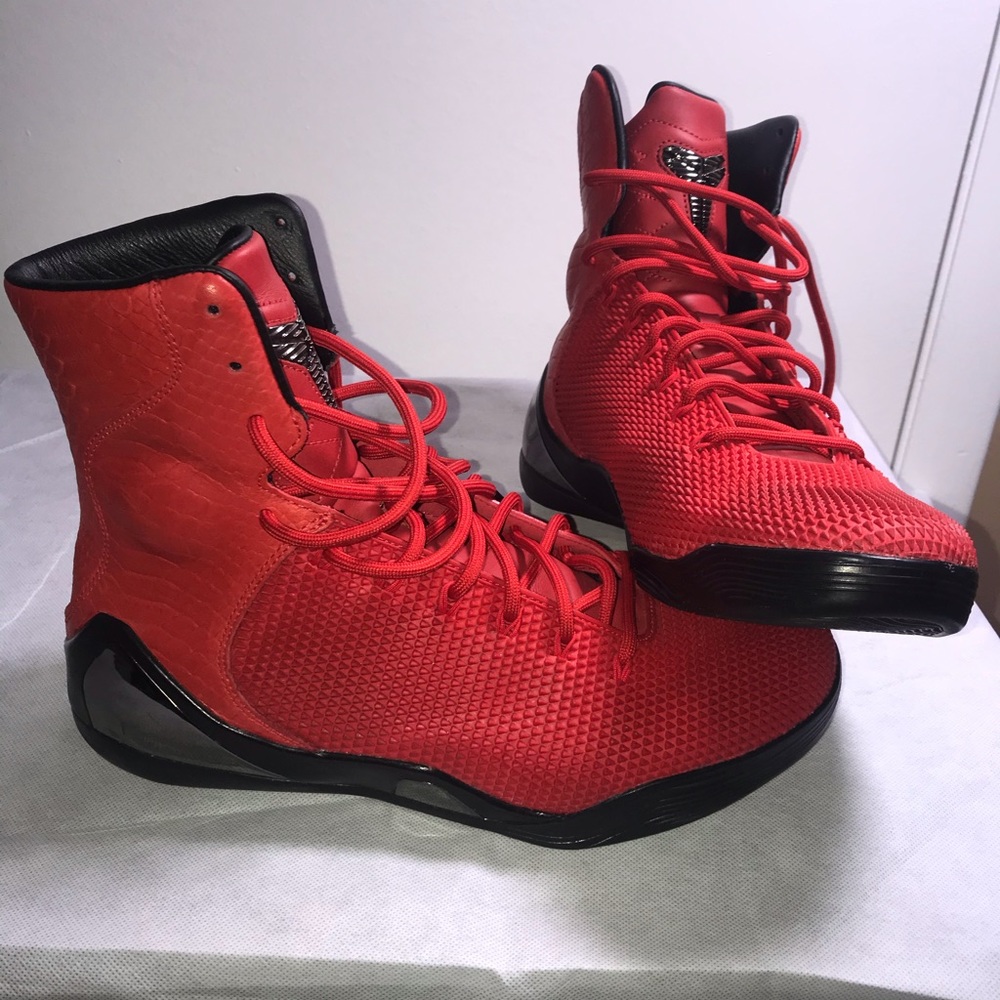 Kobe 9 KRM EXT high Red Mamba size 11